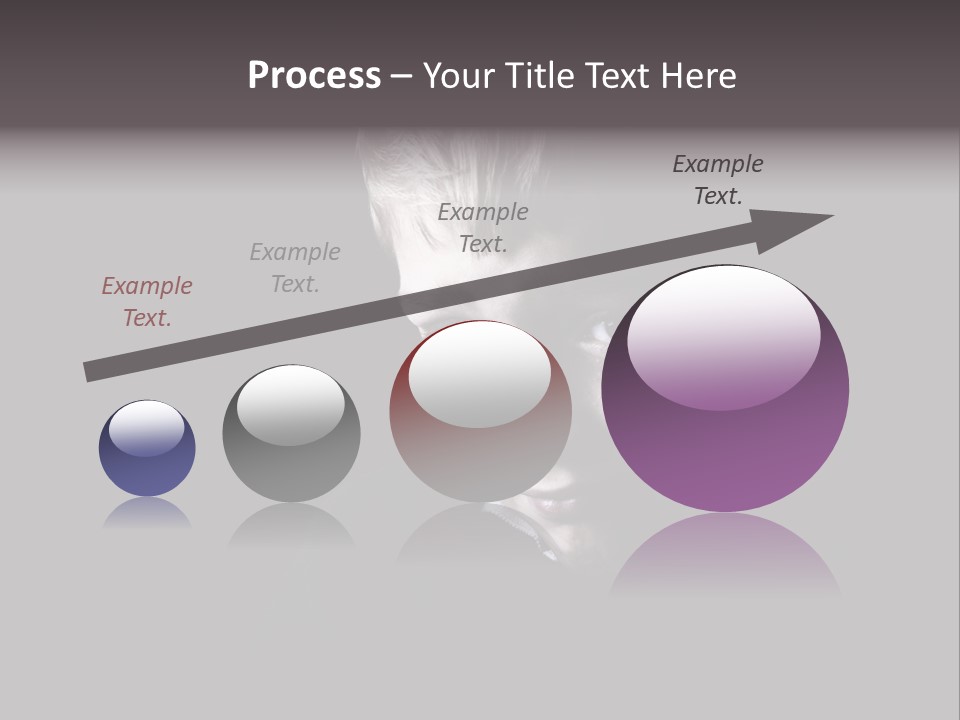 A Young Boy Is Smiling For The Camera PowerPoint Template