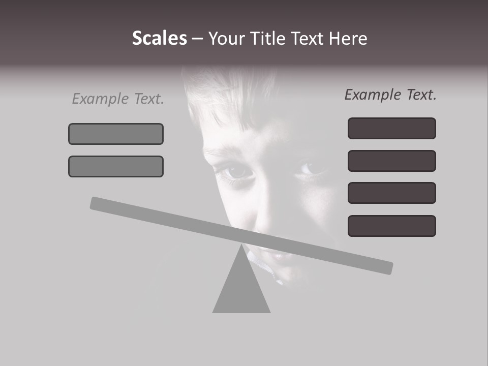 A Young Boy Is Smiling For The Camera PowerPoint Template