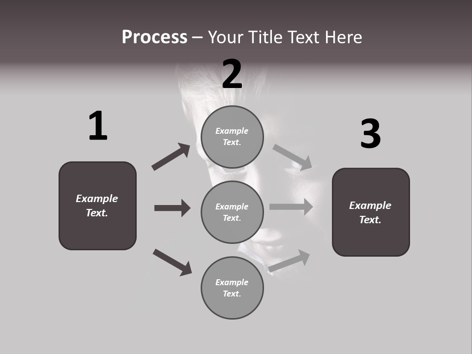 A Young Boy Is Smiling For The Camera PowerPoint Template