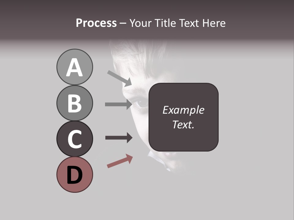 A Young Boy Is Smiling For The Camera PowerPoint Template