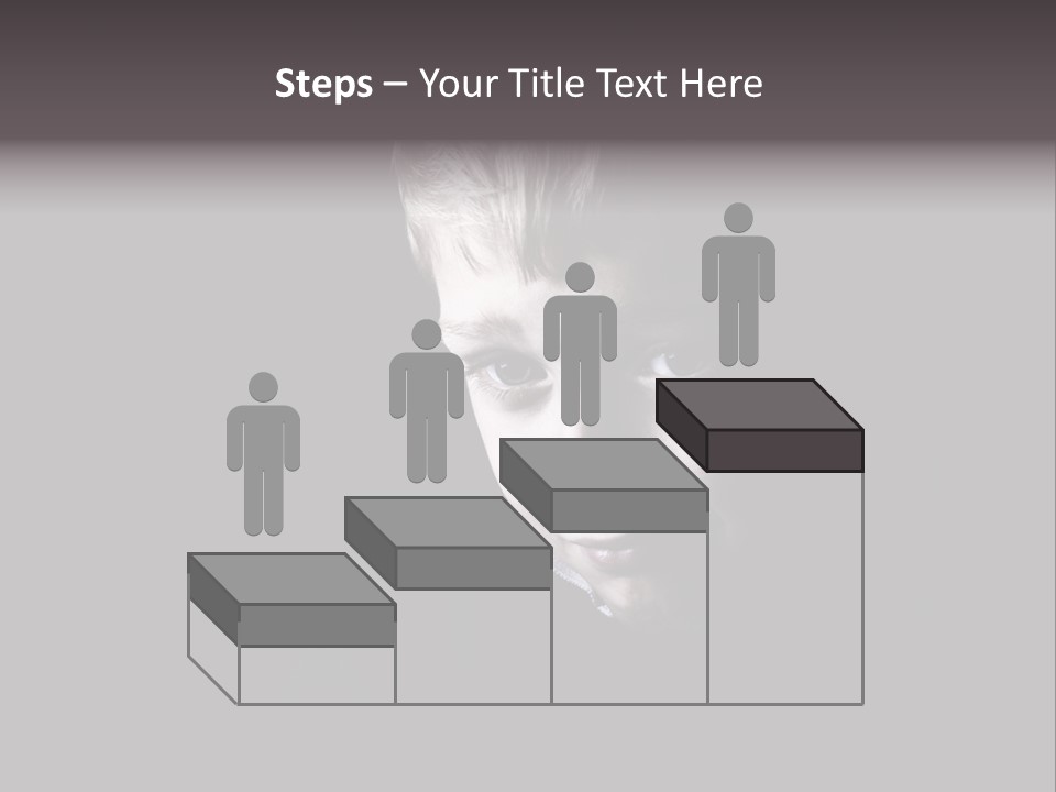 A Young Boy Is Smiling For The Camera PowerPoint Template