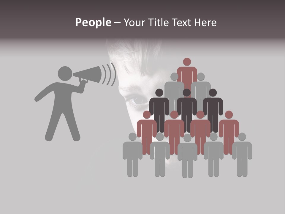 A Young Boy Is Smiling For The Camera PowerPoint Template