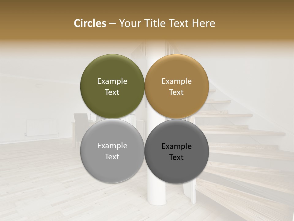 Column Table Diner PowerPoint Template
