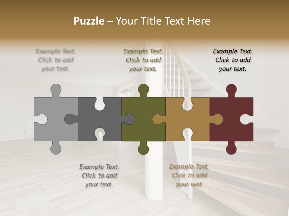 Column Table Diner PowerPoint Template