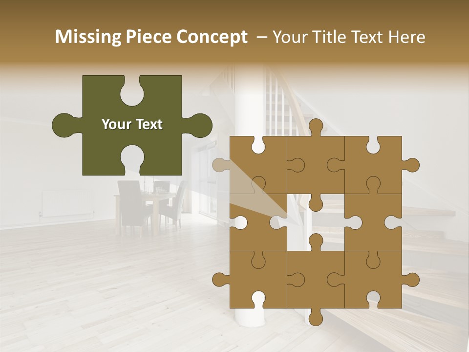 Column Table Diner PowerPoint Template