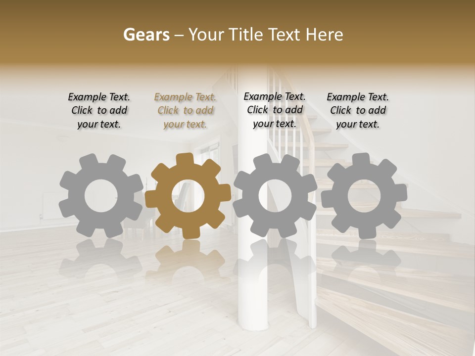 Column Table Diner PowerPoint Template