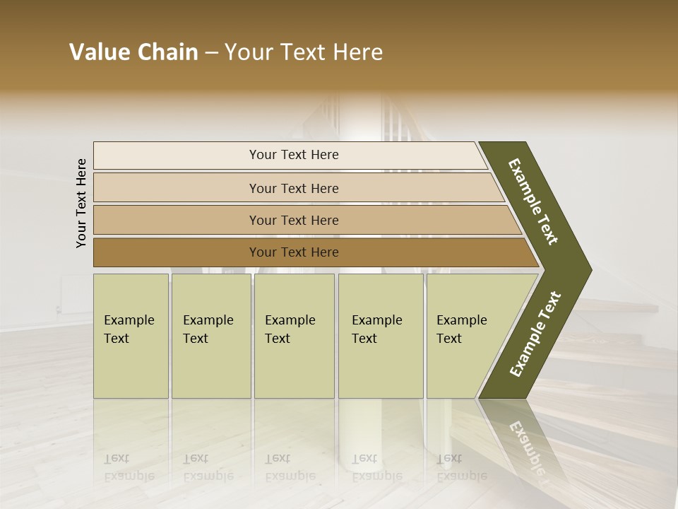 Column Table Diner PowerPoint Template