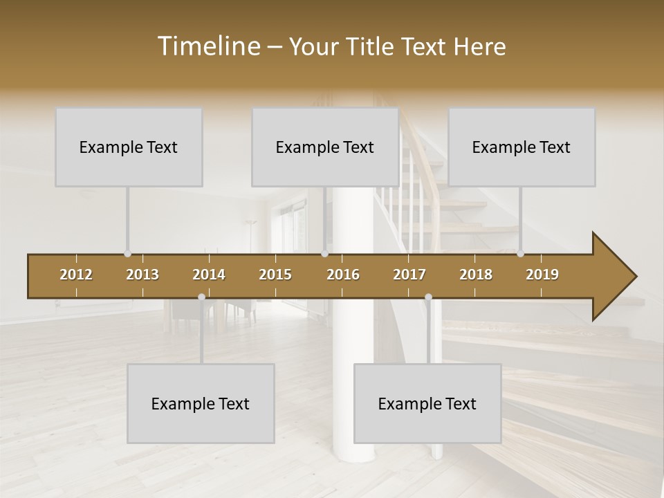 Column Table Diner PowerPoint Template