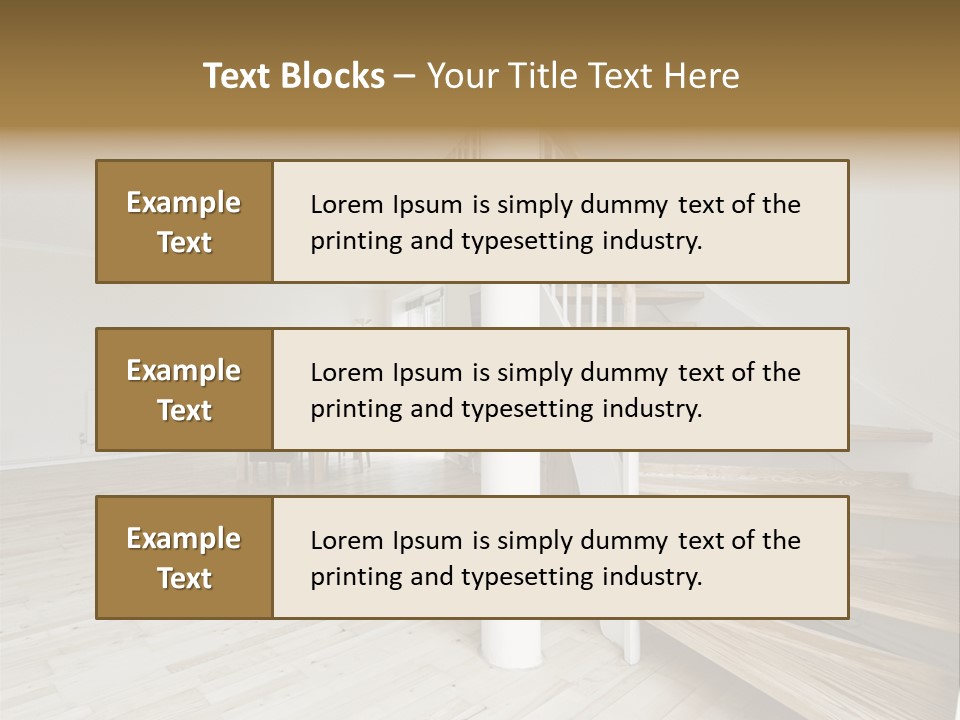 Column Table Diner PowerPoint Template