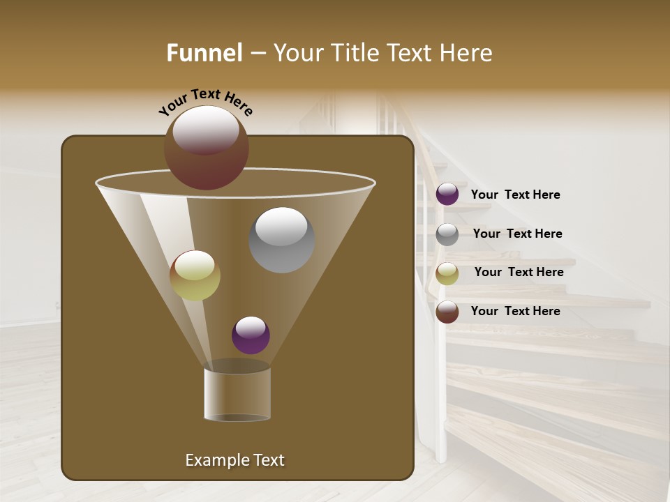 Column Table Diner PowerPoint Template