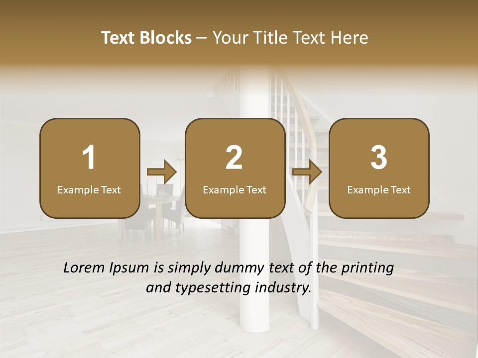 Column Table Diner PowerPoint Template