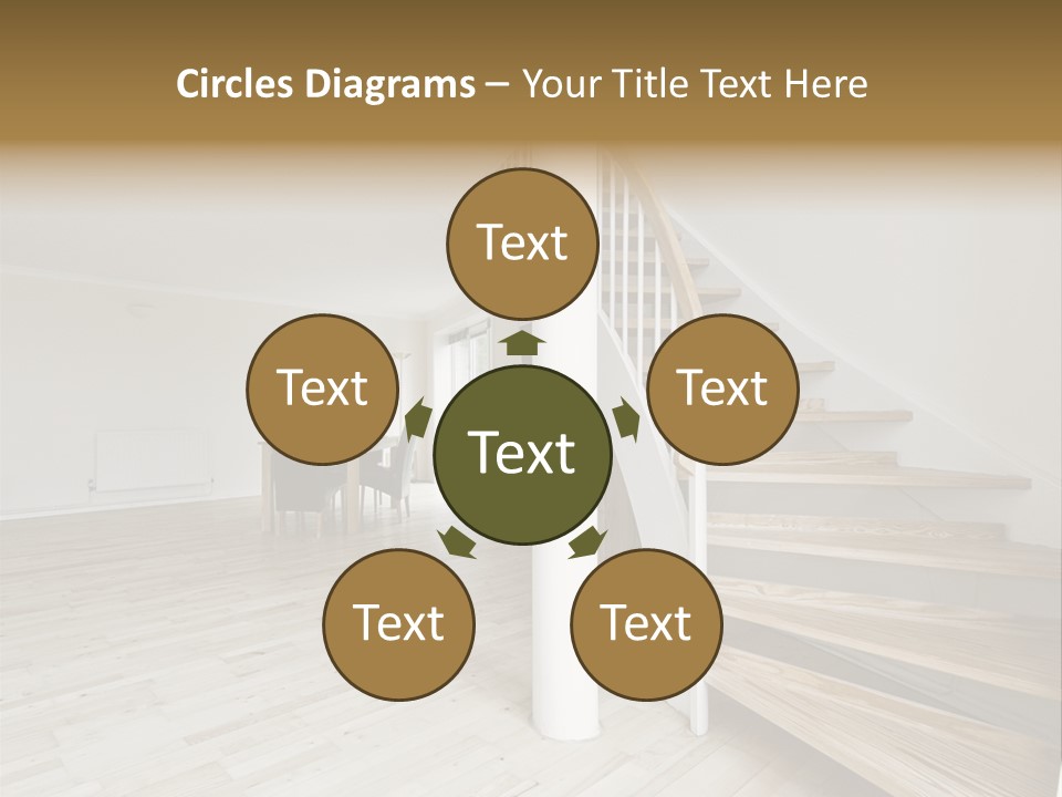 Column Table Diner PowerPoint Template