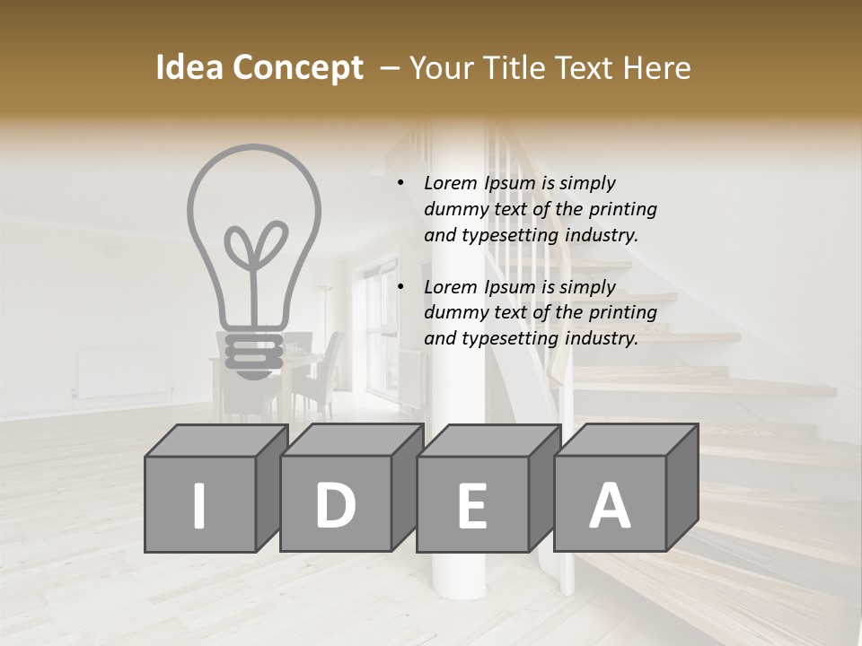 Column Table Diner PowerPoint Template