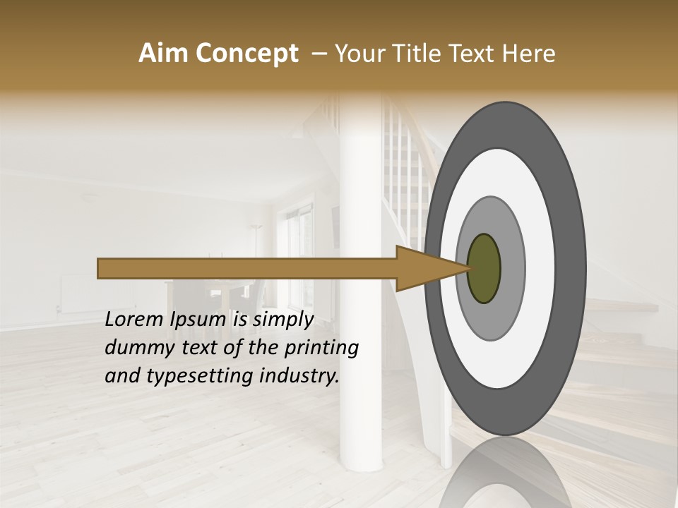 Column Table Diner PowerPoint Template