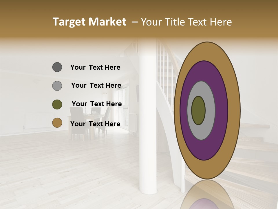 Column Table Diner PowerPoint Template