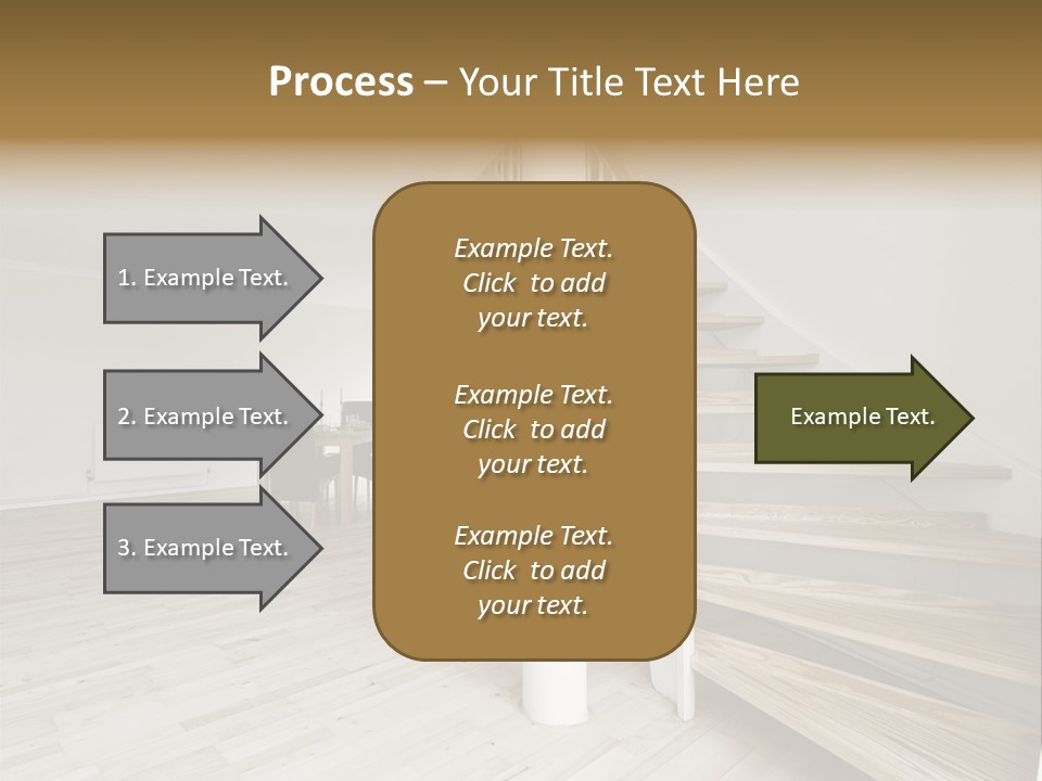 Column Table Diner PowerPoint Template