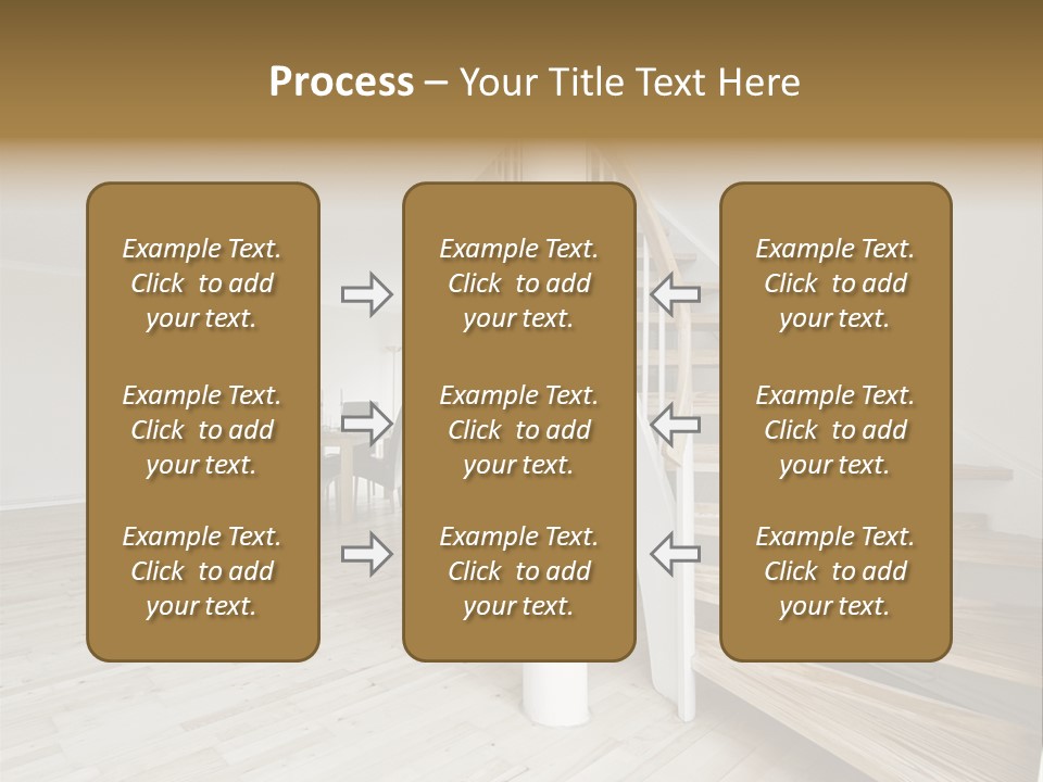 Column Table Diner PowerPoint Template