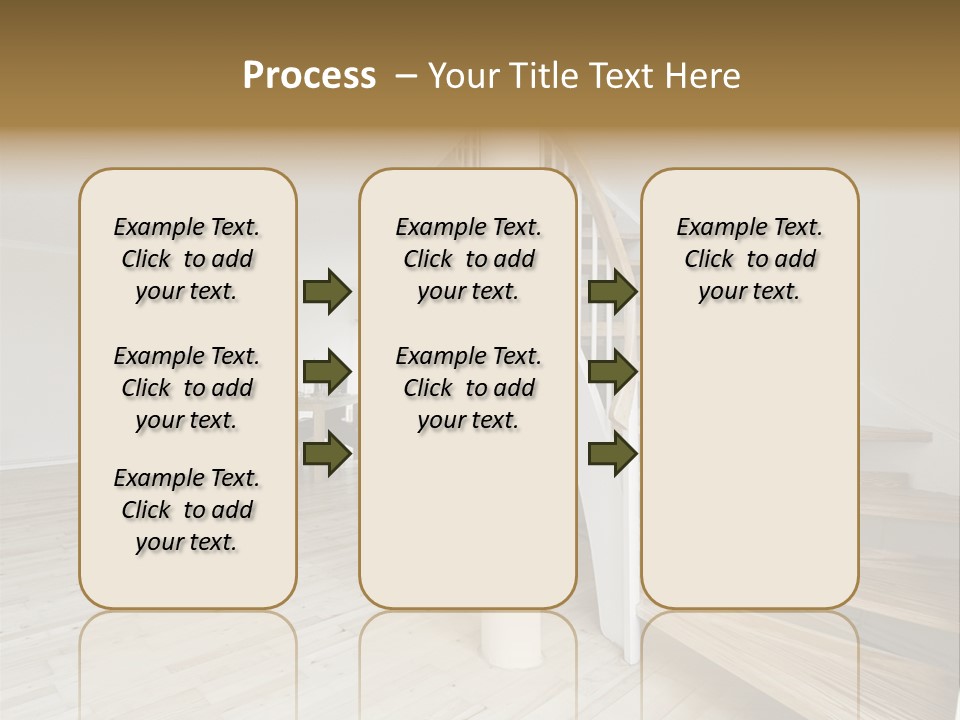 Column Table Diner PowerPoint Template