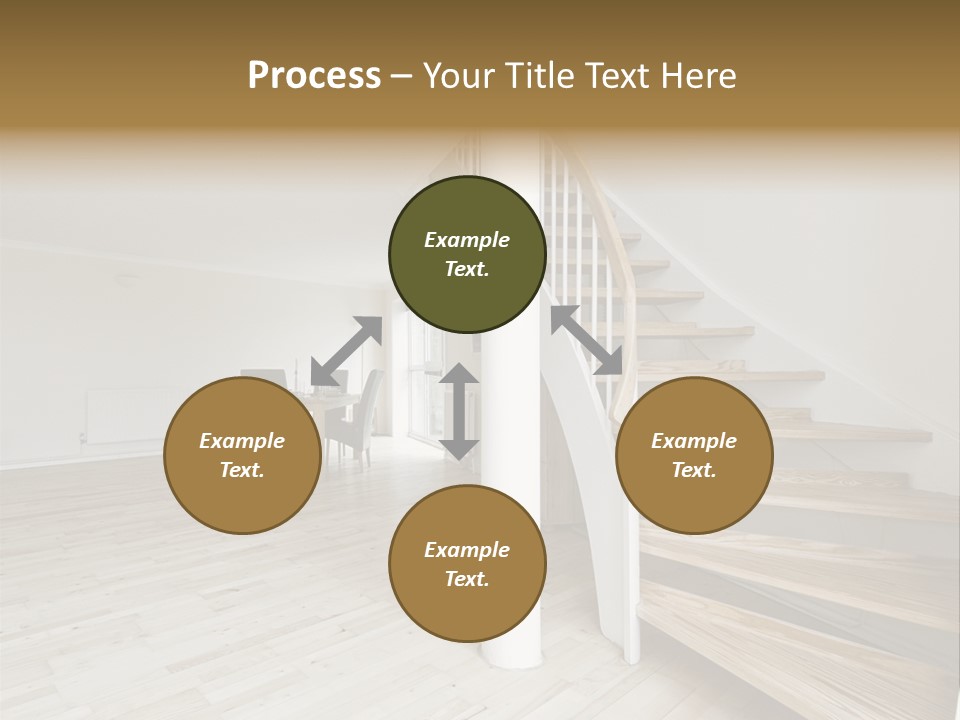 Column Table Diner PowerPoint Template