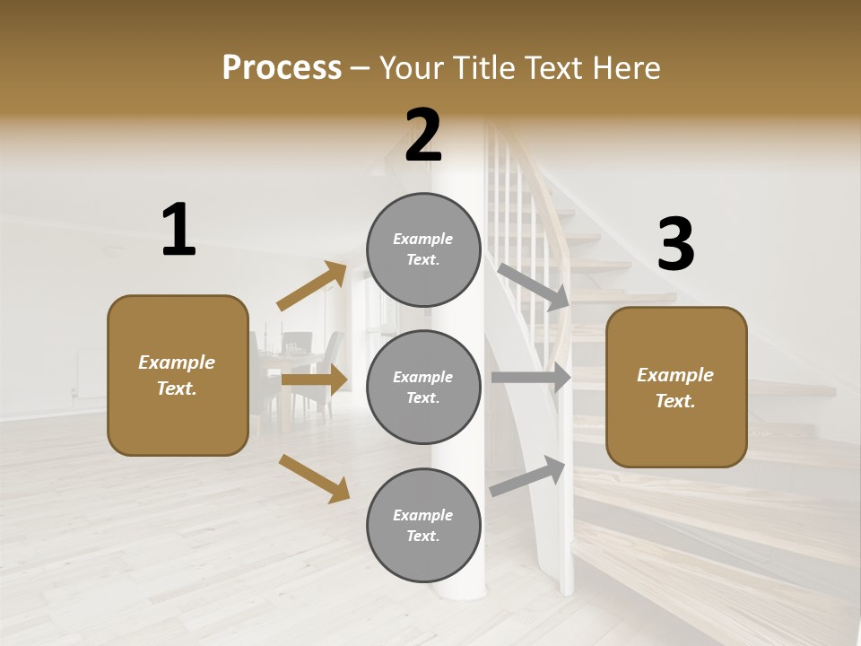 Column Table Diner PowerPoint Template