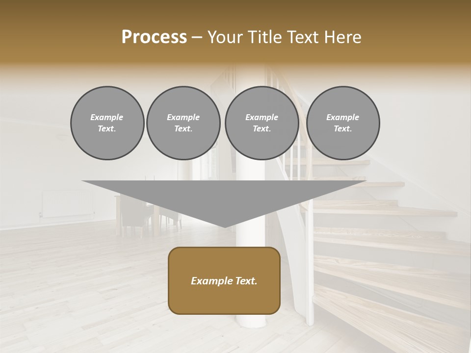 Column Table Diner PowerPoint Template