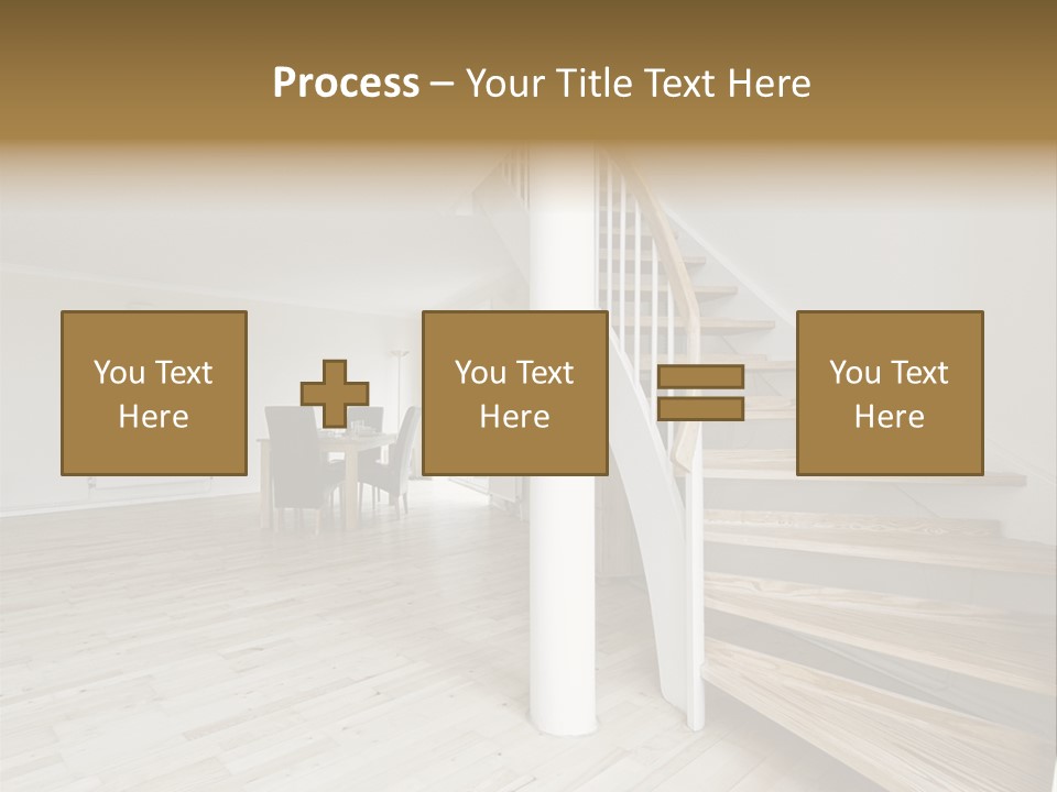 Column Table Diner PowerPoint Template