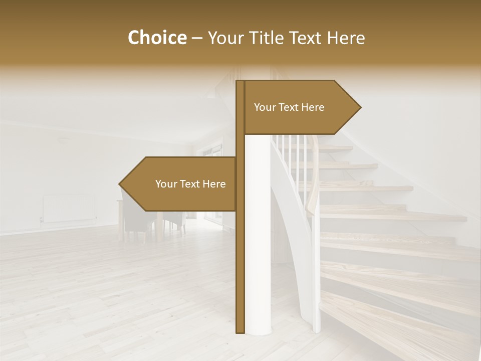 Column Table Diner PowerPoint Template