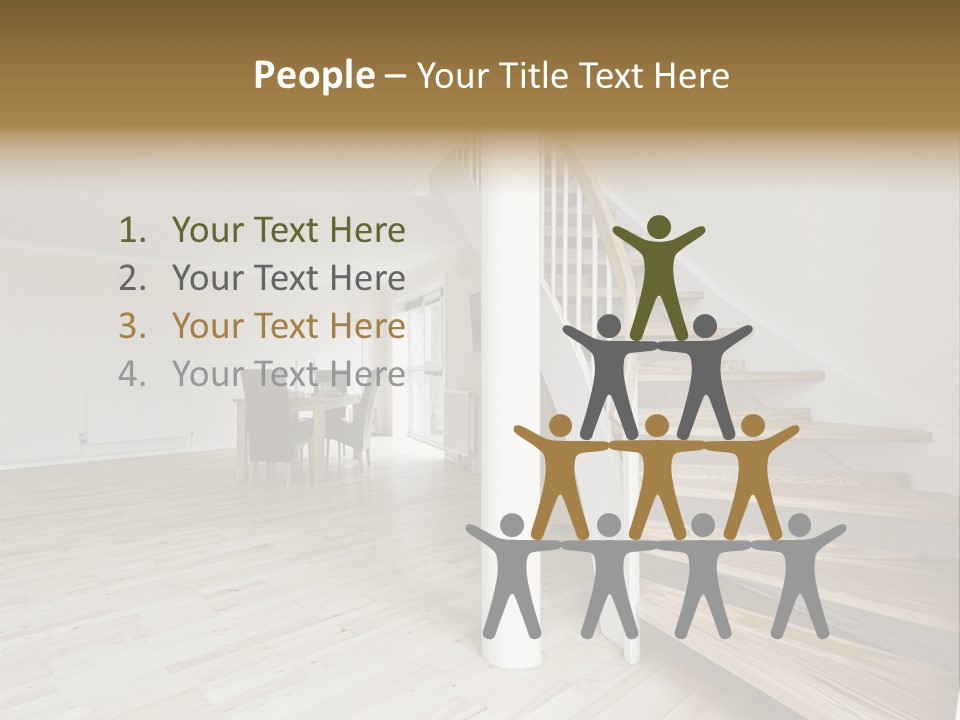 Column Table Diner PowerPoint Template