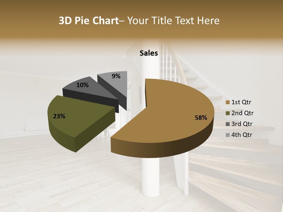 Column Table Diner PowerPoint Template