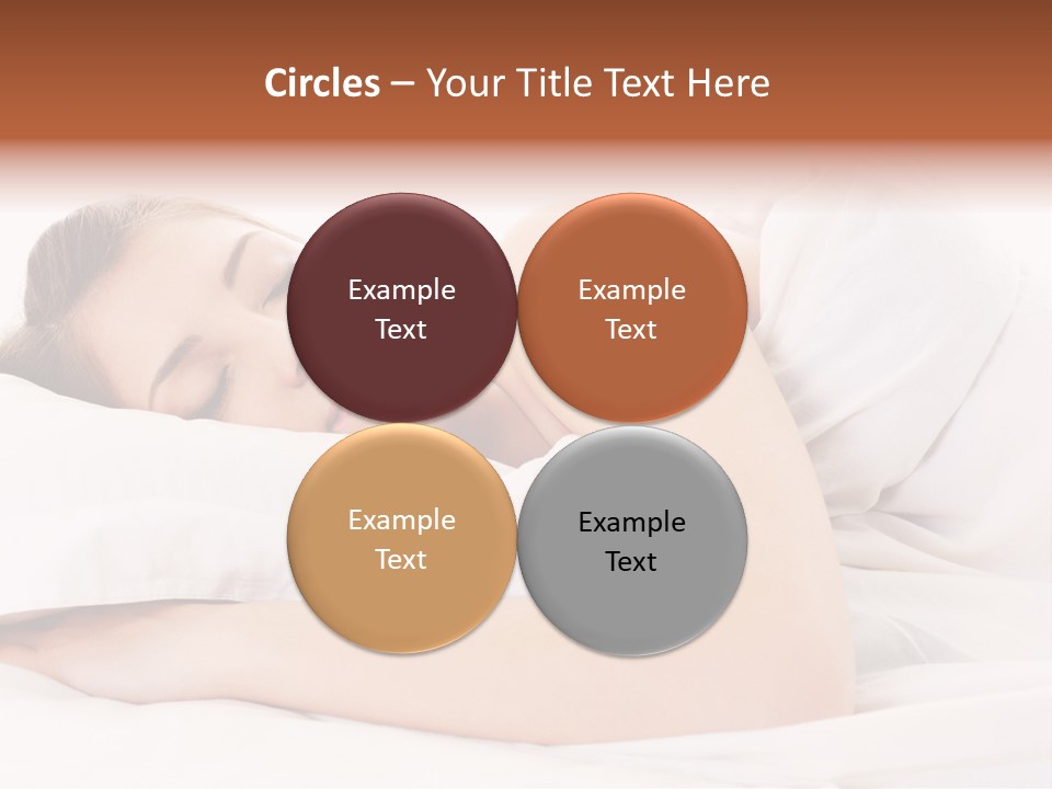 Bed Relaxation Sweet PowerPoint Template