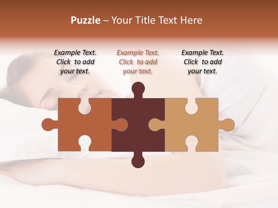 Bed Relaxation Sweet PowerPoint Template