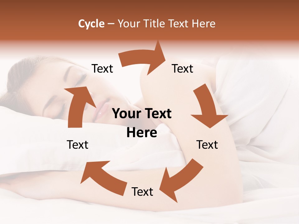 Bed Relaxation Sweet PowerPoint Template