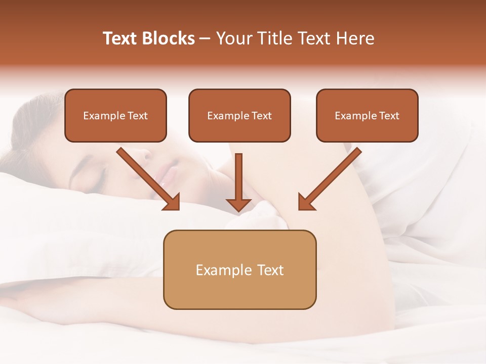 Bed Relaxation Sweet PowerPoint Template