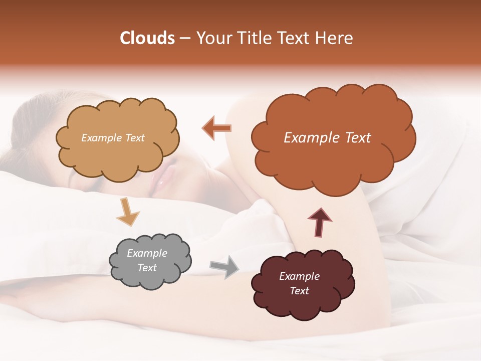 Bed Relaxation Sweet PowerPoint Template