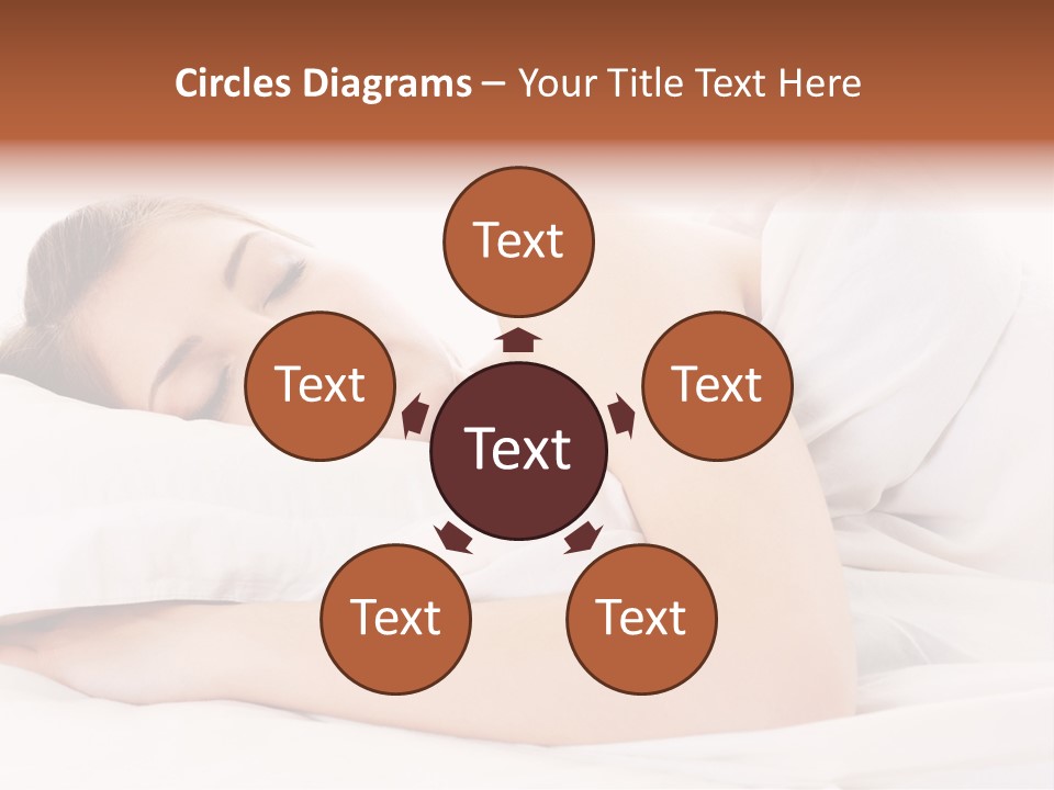 Bed Relaxation Sweet PowerPoint Template