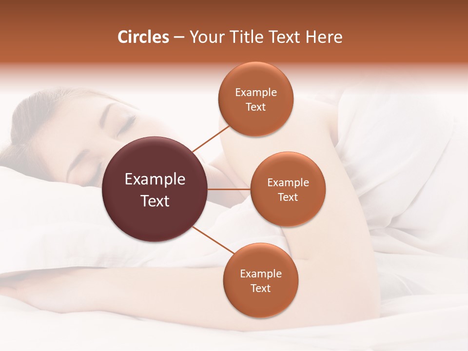 Bed Relaxation Sweet PowerPoint Template