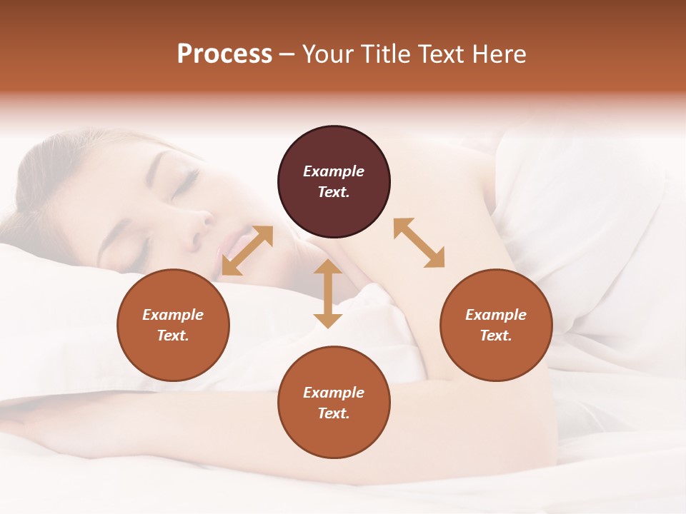 Bed Relaxation Sweet PowerPoint Template