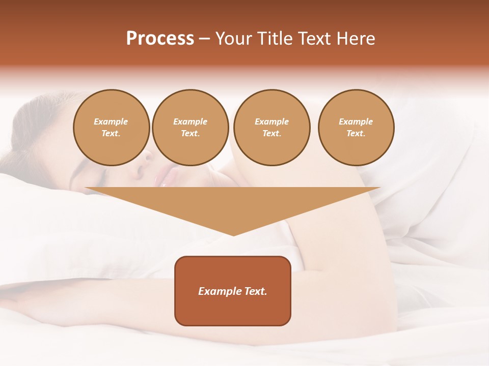 Bed Relaxation Sweet PowerPoint Template