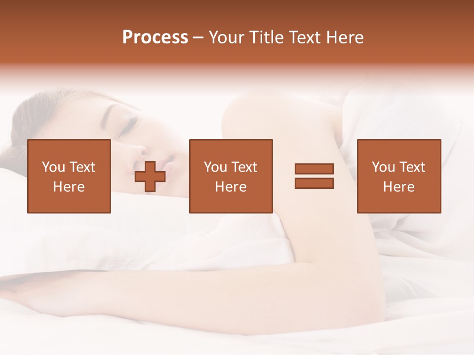 Bed Relaxation Sweet PowerPoint Template