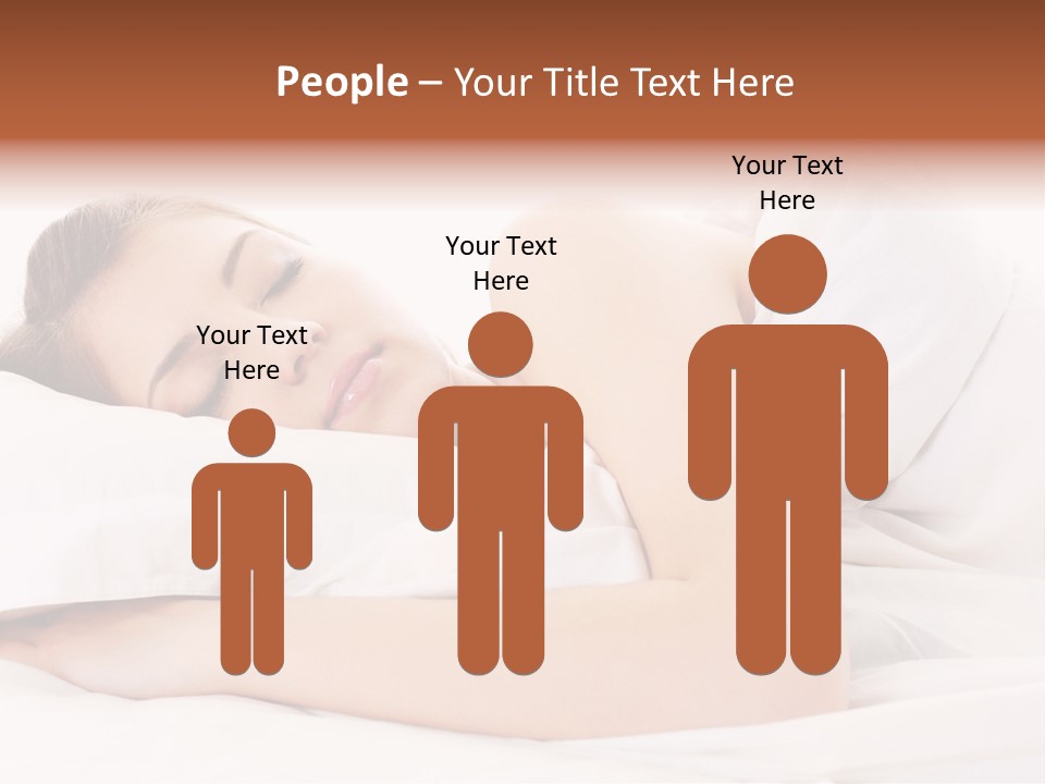 Bed Relaxation Sweet PowerPoint Template