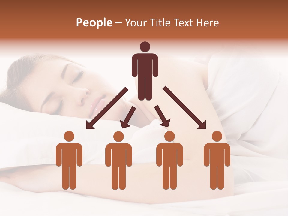 Bed Relaxation Sweet PowerPoint Template