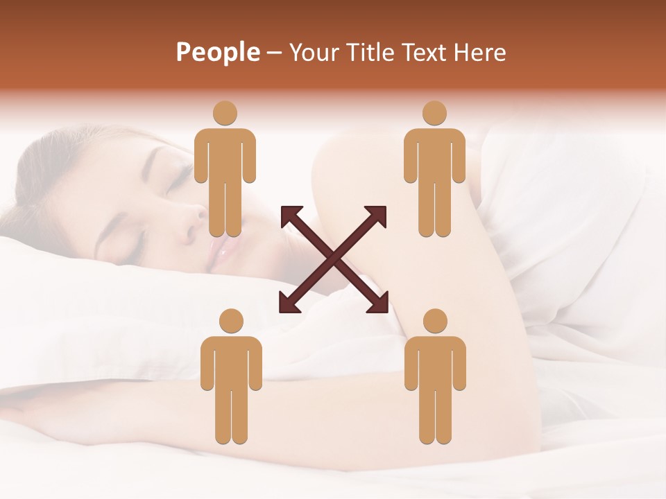 Bed Relaxation Sweet PowerPoint Template