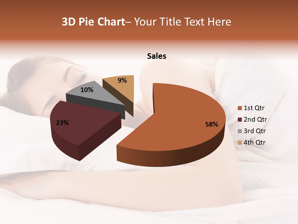 Bed Relaxation Sweet PowerPoint Template