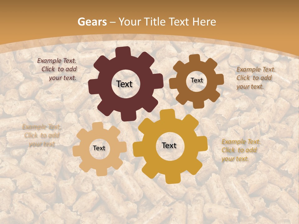 Ash Pelletfuel Heat PowerPoint Template