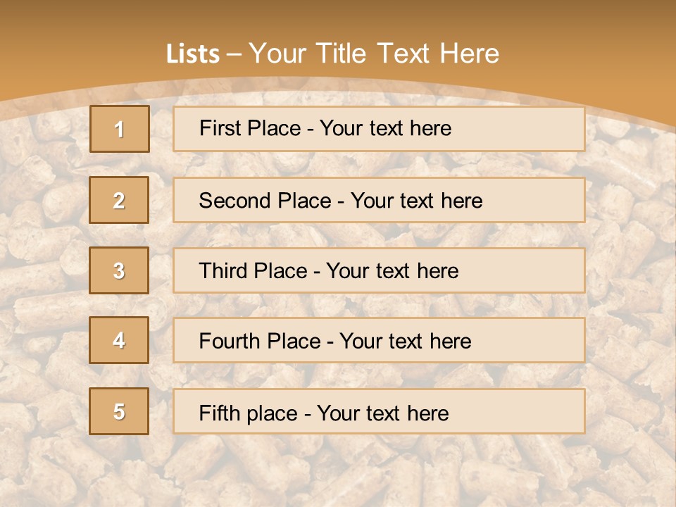 Ash Pelletfuel Heat PowerPoint Template