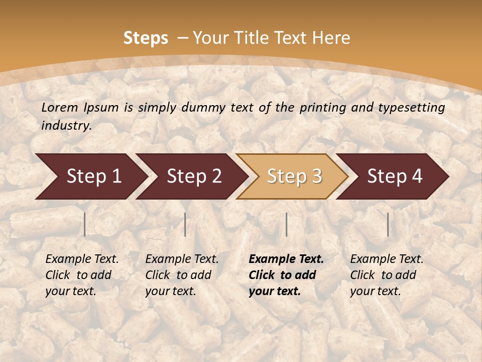 Ash Pelletfuel Heat PowerPoint Template