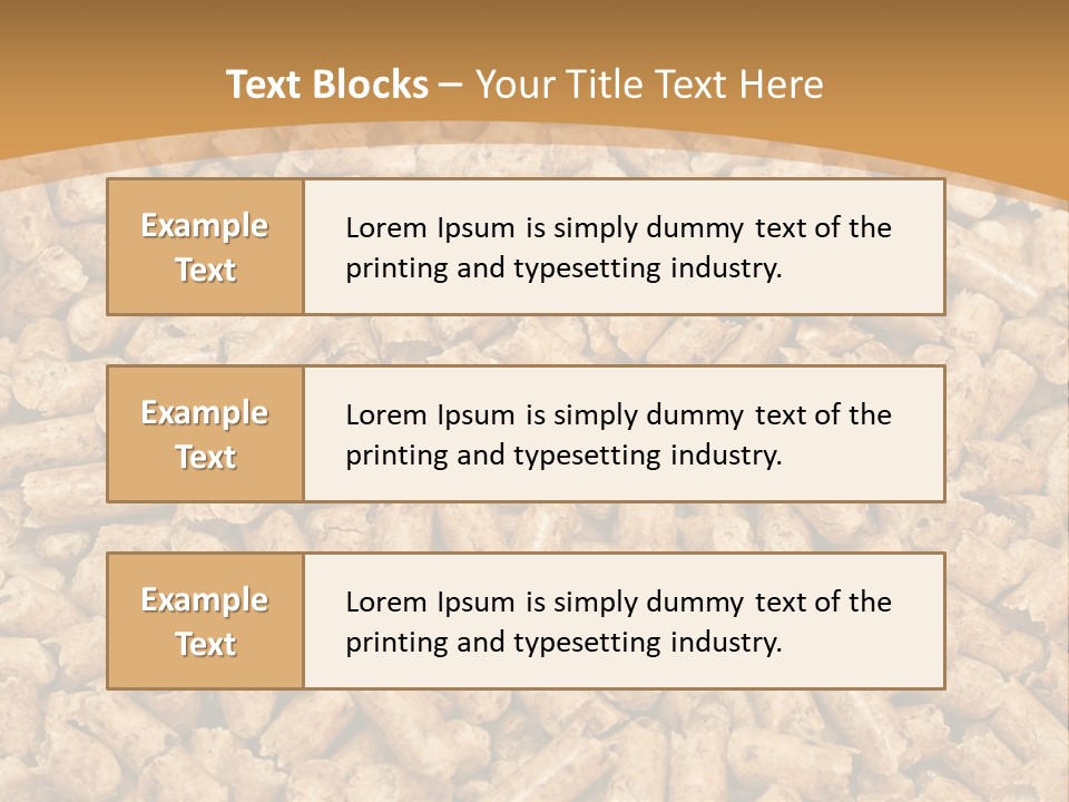 Ash Pelletfuel Heat PowerPoint Template