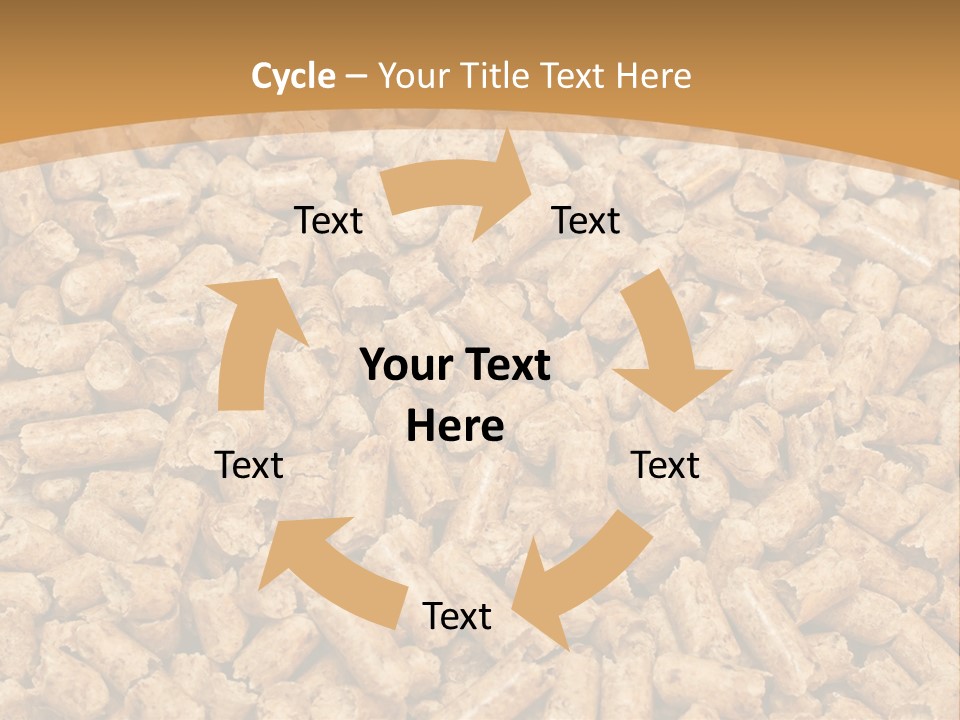 Ash Pelletfuel Heat PowerPoint Template