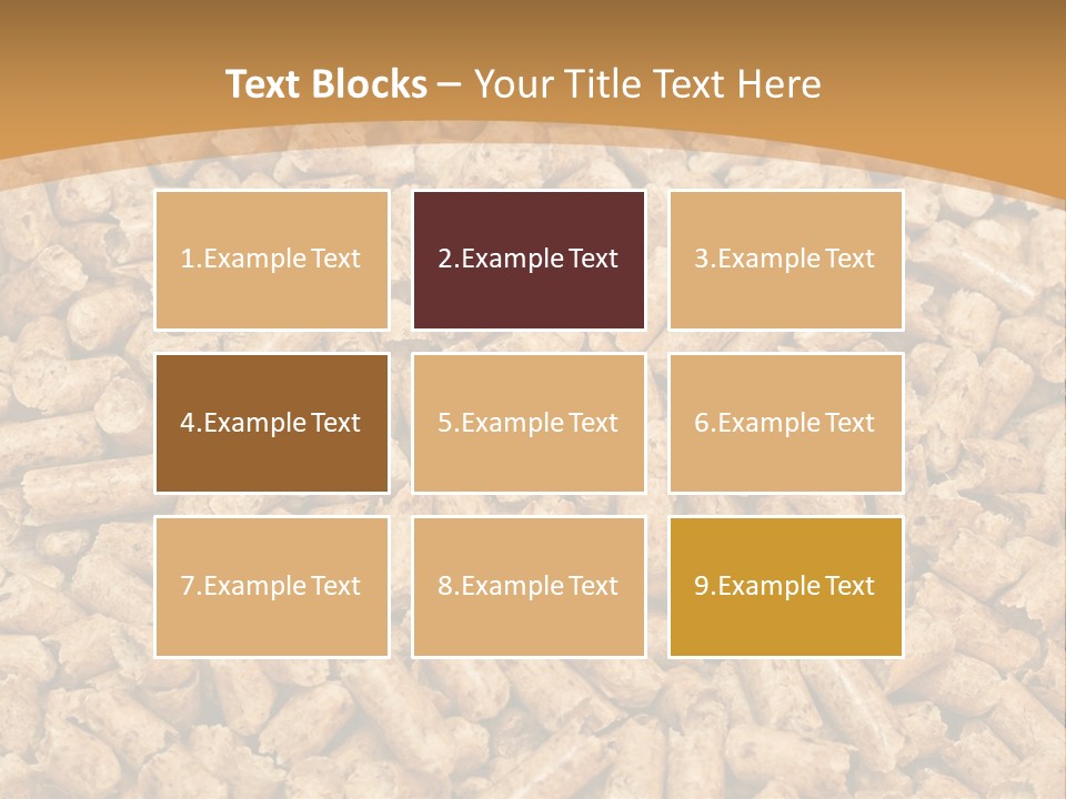 Ash Pelletfuel Heat PowerPoint Template