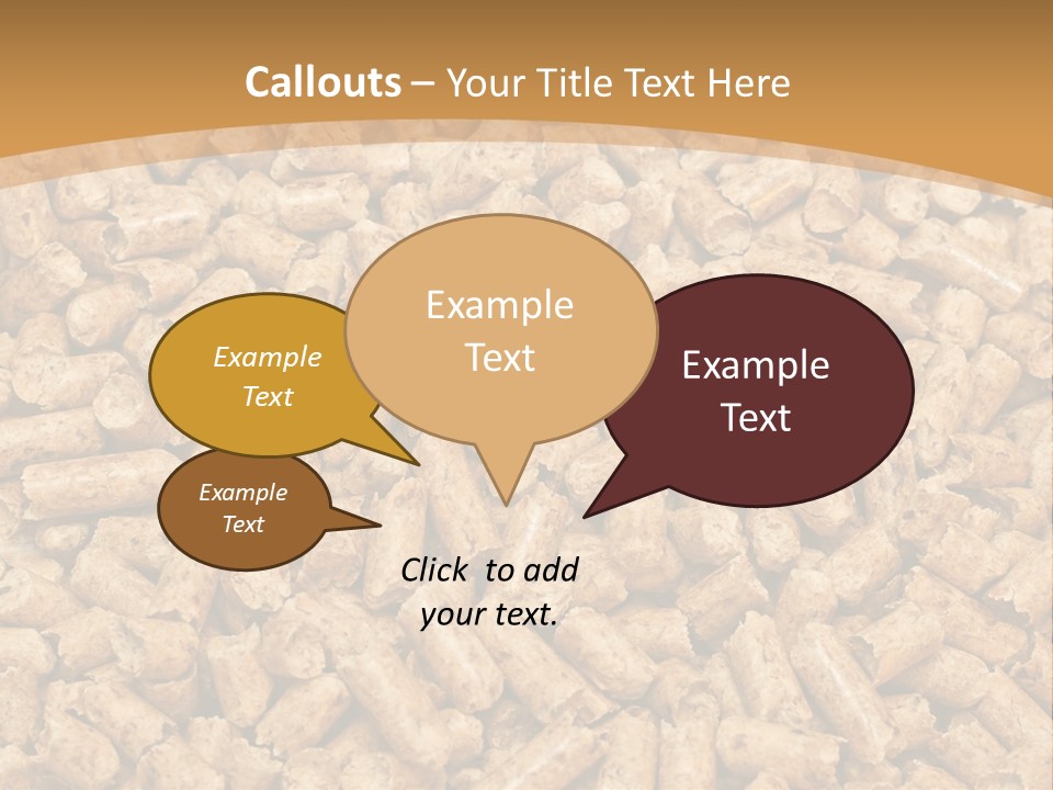 Ash Pelletfuel Heat PowerPoint Template